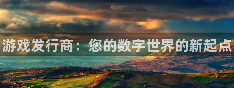 新宝gg登录入口：游戏发行商：您的数字世界的新起点